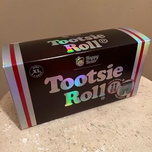 Happy Boxer Tootsie Roll Boxer Briefs and Crew Socks XL